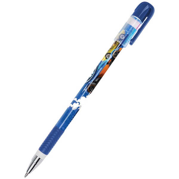 Ручка гелева "пиши-стирай" Kite Hot Wheels HW23-068, синя HW23-068 фото