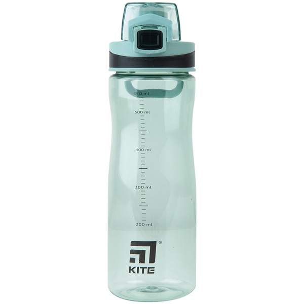 Пляшечка для води Kite K23-395-4, 650 мл, темно-зелена K23-395-4 фото