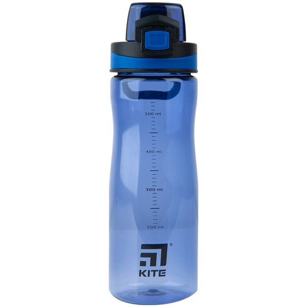 Пляшечка для води Kite K23-395-3, 650 мл, темно-синя K23-395-3 фото