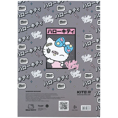 Щоденник шкільний Kite Hello Kitty HK24-262-2, тверда обкладинка HK24-262-2 фото