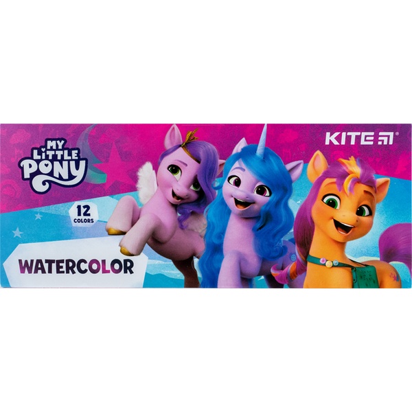 Фарби акварельні Kite My Little Pony LP23-041, 12 кольорів LP23-041 фото
