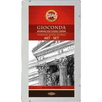 Набір художній Gioconda 8893, 10 предметів,мет.уп. 8893 фото