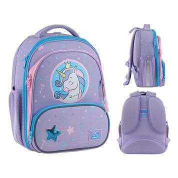 Рюкзак школьный каркасный GoPack Education Fairytale Unicorn GO25-597M-3 GO25-597M-3 фото