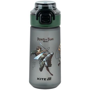 Пляшечка для води Kite Attack on Titan AT25-1213, 560 мл, сіра AT25-1213 фото