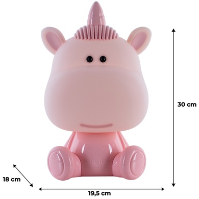 Світильник-нічник LED з акумулятором Unicorn KiteK24-491-1-2, рожевий K24-491-1-2 фото
