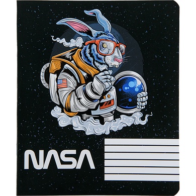 Зошит шкільний Kite NASA NS22-236, 18 аркушів, клітинка NS22-236 фото