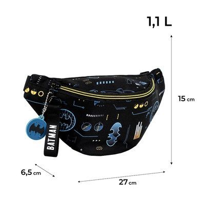 Сумка-бананка дитяча Kite Kids DC Batman DC25-2577 DC25-2577 фото