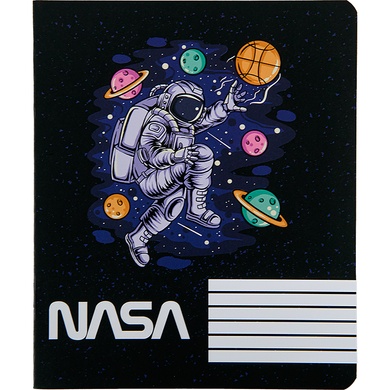 Зошит шкільний Kite NASA NS22-236, 18 аркушів, клітинка NS22-236 фото