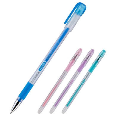 Ручка гелева "пиши-стирай" Axent Student AG1071-02-A, 0.5 мм, синя AG1071-02-A фото