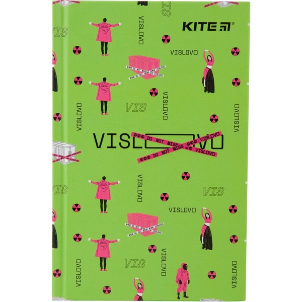 Книга записная Kite Время и Стекло VIS19-199-4 твердая обложка А6, 80 листов, клетка VIS19-199-4 фото