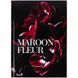 Книга записна тверда обкл. А5, 96 арк., кліт., Maroon fleur 8459-1-A фото 1