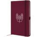 Книга записная Axent Partner Колоски 8201-46-8-A, 125x195 мм, 96 листов, клетка, винная 8201-46-8-A фото 1
