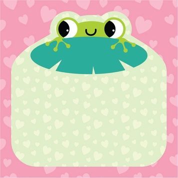 Блок паперу з клейким шаром Kite Froggy K22-298-2, 70х70 мм, 50 аркушів K22-298-2 фото