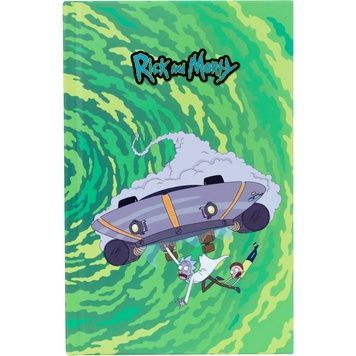 Книга записна Kite Rick and Morty RM22-199-1, тверда обкладинка, А6, 80 аркушів, клітинка RM22-199-1 фото