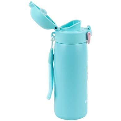 Термос с кнопкой Kite K25-1221-1, Hug in mug, 430 мл, бирюзовый K25-1221-1 фото