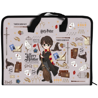 Папка-портфель на блискавці Kite Harry Potter HP23-202, 1 відділення, A4 HP23-202 фото