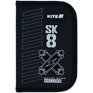 Пенал з наповненням Kite Skate K26-622H-4, 1 відділення, 2 відвороти K26-622H-4 фото