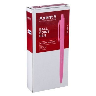 Ручка кулькова автоматична Axent Allegro Pastelini AB1090-02-A, 0.5 мм, синя AB1090-02-A фото