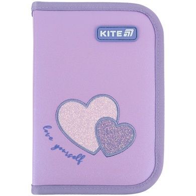 Пенал без наполнения Kite Sweetheart K25-621-1, 1 отделение, 1 отворот K25-621-1 фото