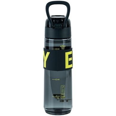 Бутылочка для воды Kite K25-1233-1, 680 мл, черно-желтая K25-1233-1 фото