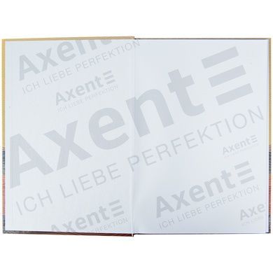 Книга записна Axent Waves 8422-563-A, А4, 96 аркушів, клітинка, бронзова 8422-563-A фото