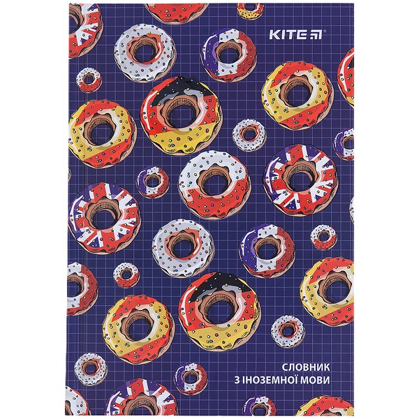 Словарь для записи иностранных слов Kite Donuts K21-407-2, 60 листов K21-407-2 фото