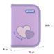 Пенал без наполнения Kite Sweetheart K25-621-1, 1 отделение, 1 отворот K25-621-1 фото 2