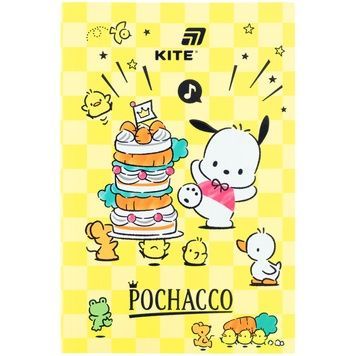 Блокнот Kite Pochacco PC26-193, термобіндер, А5, 64 аркуші, нелінований PC26-193 фото