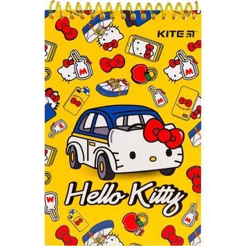 Блокнот пластиковий KITE Hello Kitty HК19-196, А6, 48 листів, неліновані HK19-196 фото