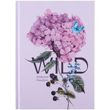 Книга записна тверда обкл. А5, 96 арк., кліт., Wild 8459-5-A фото
