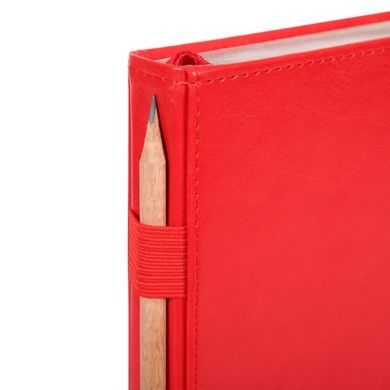 Щоденник-діловий записник А5 Leo Planner датований 2026 "City", твердий, червоний, 368 сторінок (252666) 252666 фото