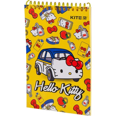 Блокнот пластиковый KITE Hello Kitty HК19-196, А6, 48 листов, нелинованный HK19-196 фото