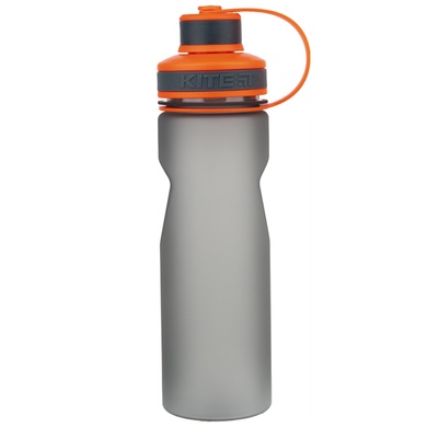 Пляшечка для води Kite K21-398-01, 700 мл, сіро-помаранчева K21-398-01 фото
