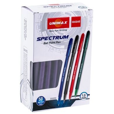 Ручка кулькова Spectrum, фіолетова UX-100-11 фото