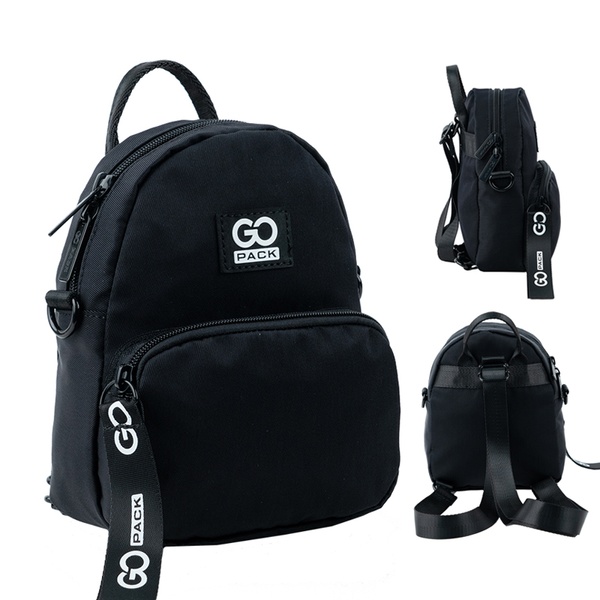 Мини рюкзак-сумка GoPack Education GO24-181XXS-4 чёрный GO24-181XXS-4 фото
