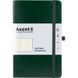 Книга записна Axent Partner Lux 8202-04-A, A5-, 125x195 мм, 96 аркушів, клітинка, тверда обкладинка, зелена 8202-04-A фото 1