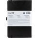 Книга записна Axent Partner 8201-01-A, A5-, 125x195 мм, 96 аркушів, клітинка, тверда обкладинка, чорна 8201-01-A фото 3