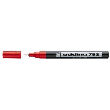 Маркер Paint e-792 0,8 мм тонкий белый e-792/02 фото