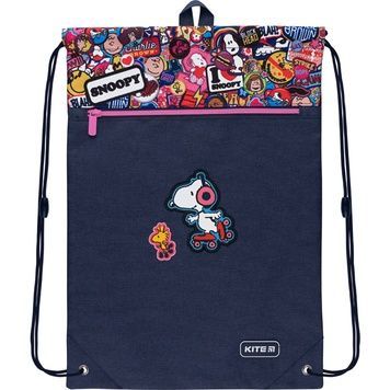 Сумка для взуття з кишенею Kite Education Snoopy SN22-601M-1 SN22-601M-1 фото