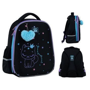 Рюкзак школьный полукаркасный GoPack Education Meowjestical GO25-165M-2 GO25-165M-2 фото