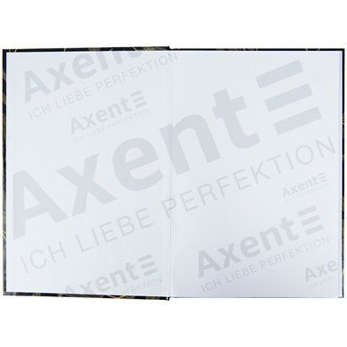 Книга записна Axent Waves 8422-561-A, А4, 96 аркушів, клітинка, чорна 8422-561-A фото