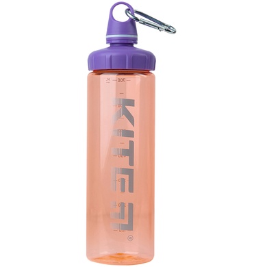 Пляшечка для води Kite K22-406-02, 750 мл, персикова K22-406-02 фото