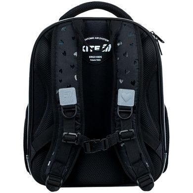 Рюкзак школьный каркасный Kite Education Black&Silver K26-556M-2 K26-556M-2 фото