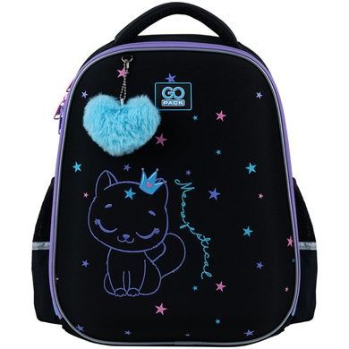 Рюкзак шкільний напівкаркасний GoPack Education Meowjestical GO25-165M-2 GO25-165M-2 фото
