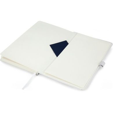 Книга записна Axent Partner 8306-21-A, A5-, 125x195 мм, 96 аркушів, крапка, тверда обкладинка, біла 8306-21-A фото