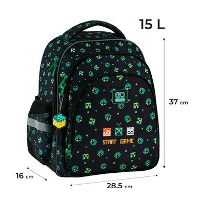 Рюкзак шкільний GoPack Education Start The Game GO25-2606S-4 GO25-2606S-4 фото