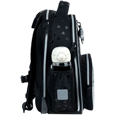 Рюкзак школьный каркасный Kite Education Black&Silver K26-556M-2 K26-556M-2 фото