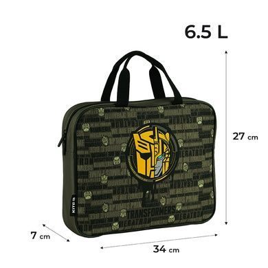 Шкільна текстильна сумка Kite Transformers TF24-589, 1 відділення, A4 TF24-589 фото