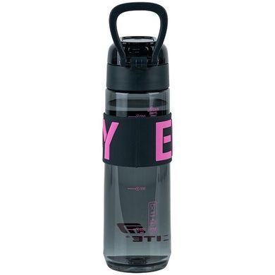 Бутылочка для воды Kite K25-1233-3, 680 мл, черно-розовая K25-1233-3 фото