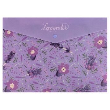 Папка на кнопке А4 Lavender-2 1495-37-A фото